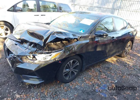 2020 Nissan Sentra Sv Xtronic Cvt из США, поврежденный, VIN 3N1AB8CV3LY234893